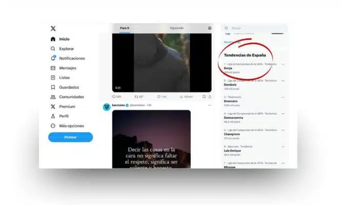 domina twitter x ordenador