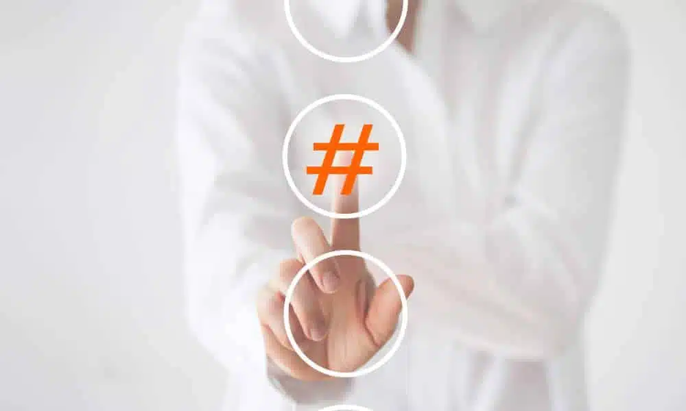 hashtags YouTube Amedia social