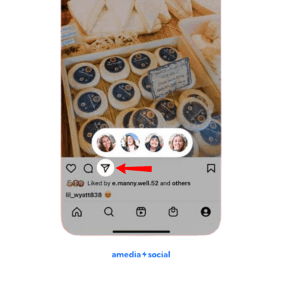 cómo compartir los posts en Instagram