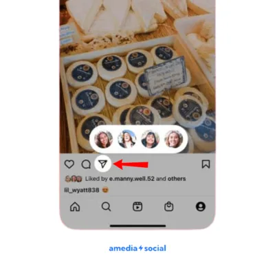 cómo compartir los posts en Instagram
