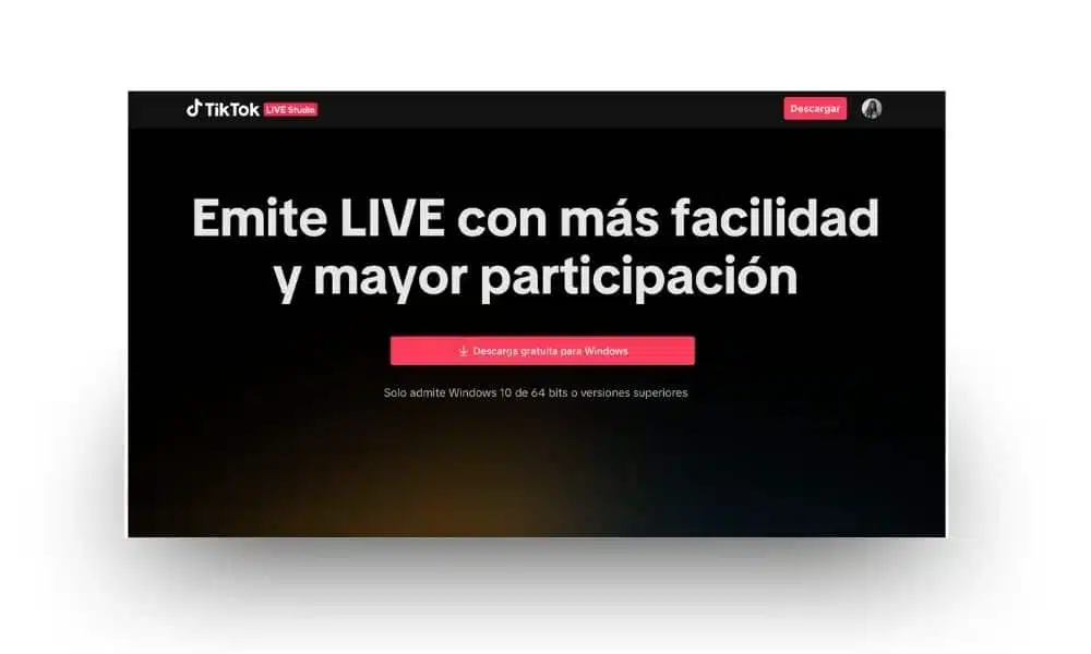 como hacer directos en TikTok desde pc