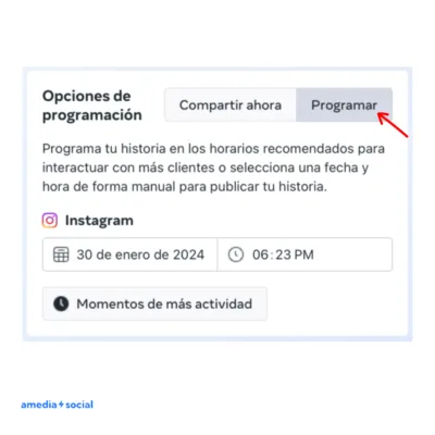 como programar tus publicaciones directamente desde tu cuenta de Instagram 