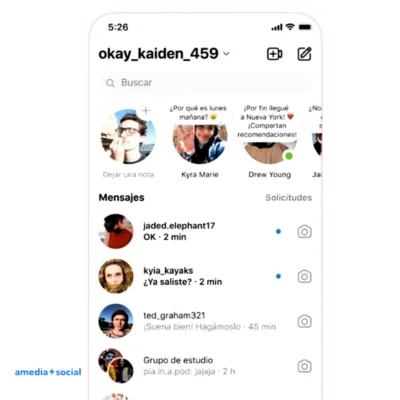 Responde a los DM y comentarios en Instagram